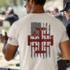In God We Trust patriotic Christian t-shirt back view