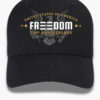 250th Anniversary Freedom Hat &acirc; 1776 Declaration Eagle Design | Color Black