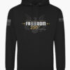 250th Anniversary Freedom Hoodie &acirc; 1776 Declaration Eagle Design | Color Black