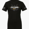 250th Anniversary Freedom Tee &acirc; 1776 Declaration Eagle Design | Color Black