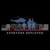 Hat &acirc; Military Support Trucker Hat with Helicopter & Soldier Silhouette