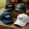 250th Anniversary Freedom Hats &acirc; 1776 Declaration Eagle Design | Colors Black, Dark Grey, Navy, and White