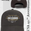 250th Anniversary Freedom Hat &acirc; 1776 Declaration Eagle Design | Color Dark Grey