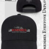 Remember Everyone Deployed RED Hat &acirc; Military Support Baseball Cap with Helicopter & Soldier Silhouette