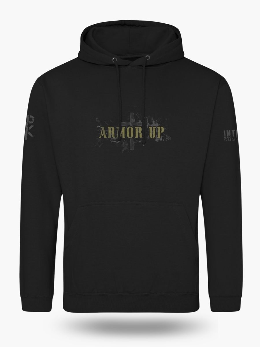 Active War Zone Hoodie &acirc; Dress Like You Believe It Christian Military Hoodie Ephesians 6:11 Armor of God