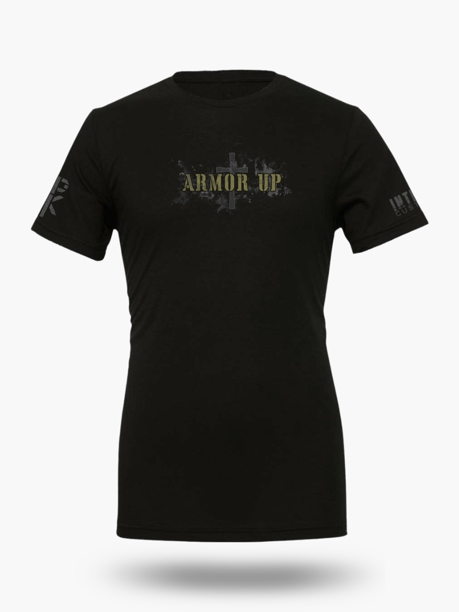 Active War Zone t-shirt &acirc; Dress Like You Believe It Christian Military Shirt Ephesians 6:11 Armor of God