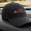 Remember Everyone Deployed RED Hat &acirc; Military Support Baseball Cap with Helicopter & Soldier Silhouette